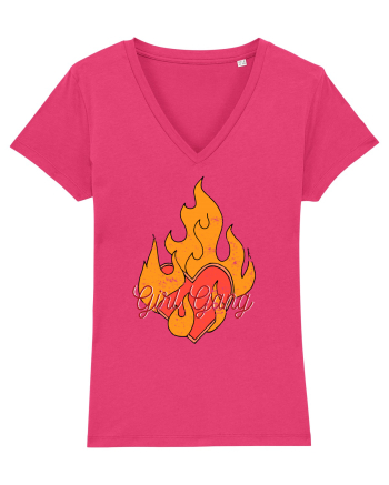 Girl Gang Fire Raspberry