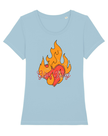 Girl Gang Fire Sky Blue