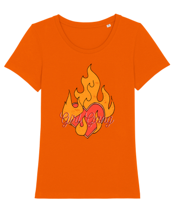 Girl Gang Fire Bright Orange