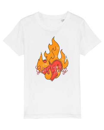 Girl Gang Fire White