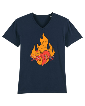 Girl Gang Fire French Navy