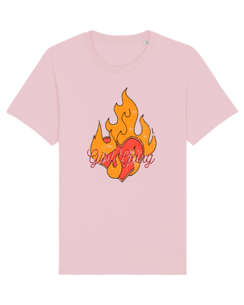 Girl Gang Fire Cotton Pink
