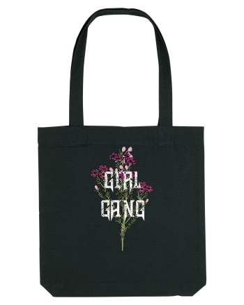 Girl Gang Flower Black