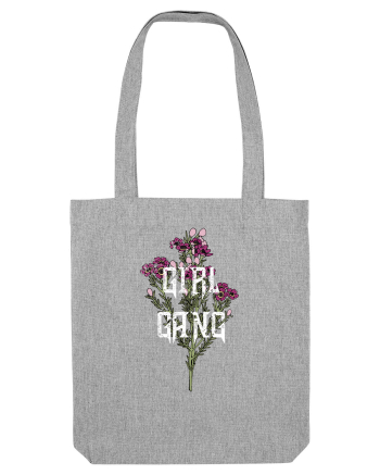 Girl Gang Flower Heather Grey