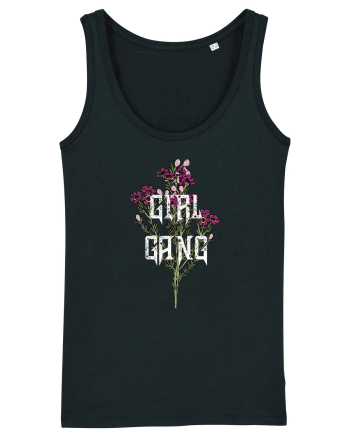 Girl Gang Flower Black