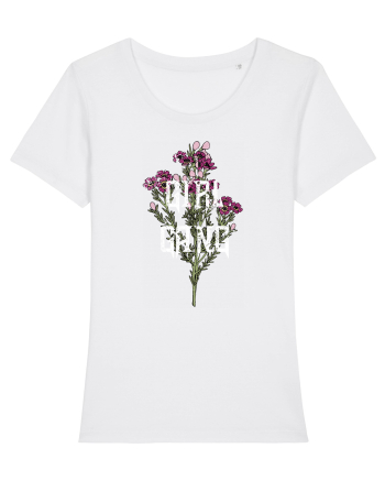 Girl Gang Flower White