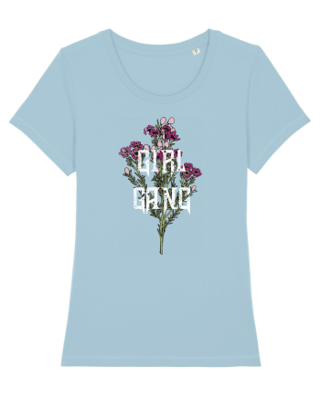 Girl Gang Flower Sky Blue