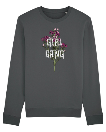 Girl Gang Flower Anthracite