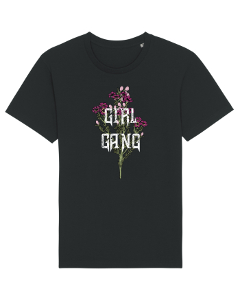 Girl Gang Flower Black