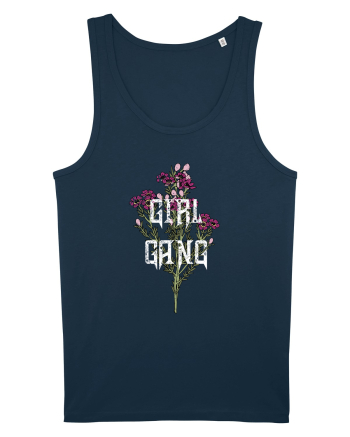 Girl Gang Flower Navy