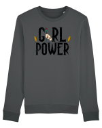 Girl Power Bluză mânecă lungă Unisex Rise