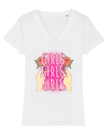 Girls Girls Girls White