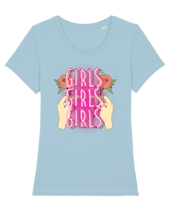 Girls Girls Girls Sky Blue