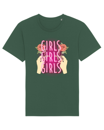Girls Girls Girls Bottle Green