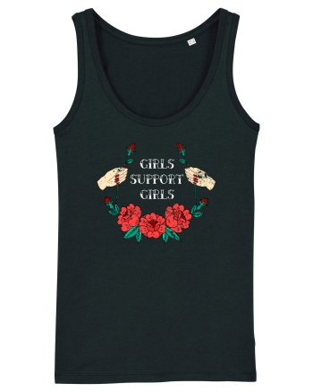 Girls Support Girls Black