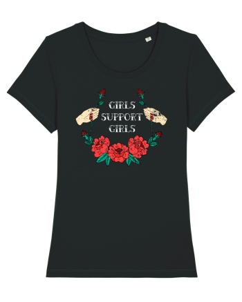 Girls Support Girls Black