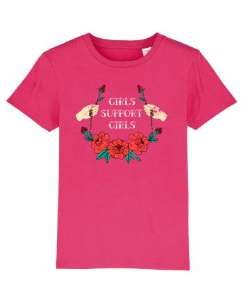 Girls Support Girls Raspberry