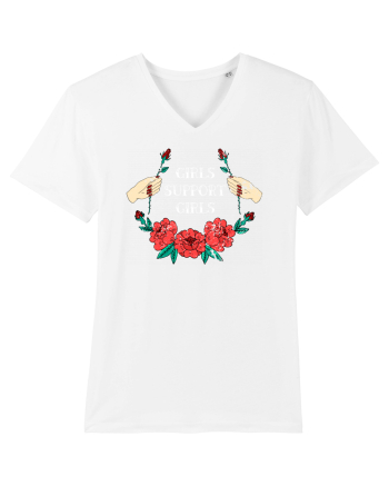 Girls Support Girls White