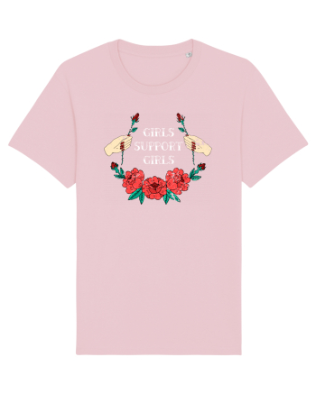 Girls Support Girls Cotton Pink