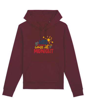 Kiss me at midnight Burgundy