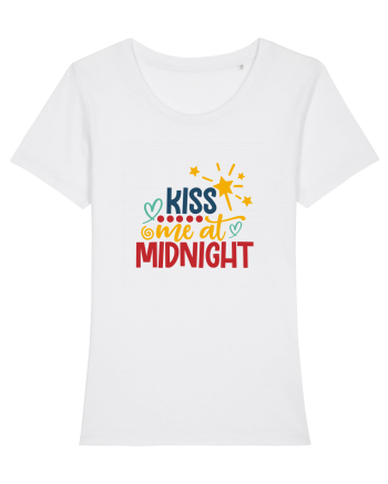 Kiss me at midnight White