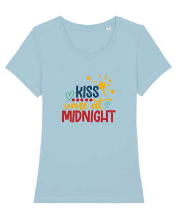 Kiss me at midnight Sky Blue