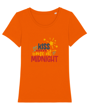 Kiss me at midnight Bright Orange
