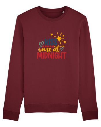 Kiss me at midnight Burgundy