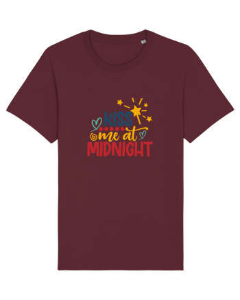 Kiss me at midnight Burgundy