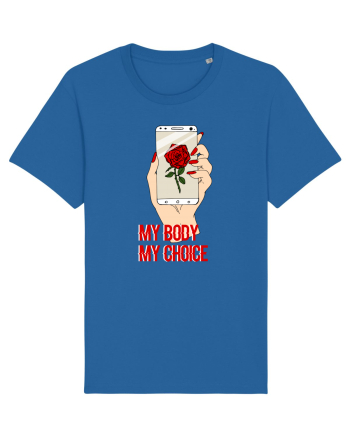 My Body My Choice Royal Blue