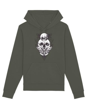 Craniu cu Luna Geometric Khaki