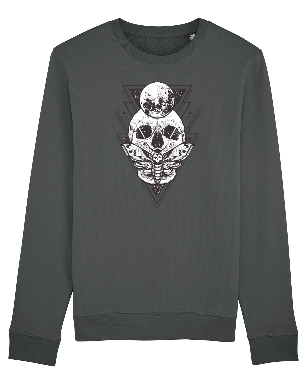 Bluză mânecă lungă Unisex Rise Anthracite