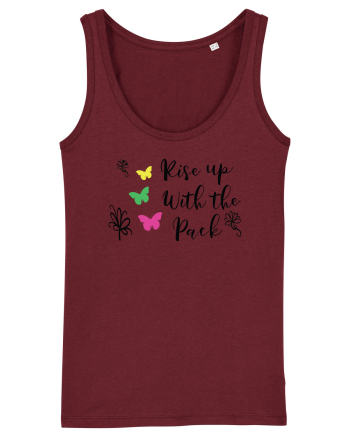 Rise Up with the Pack Burgundy
