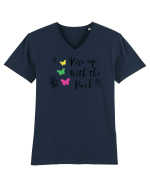Rise Up with the Pack Tricou mânecă scurtă guler V Bărbat Presenter