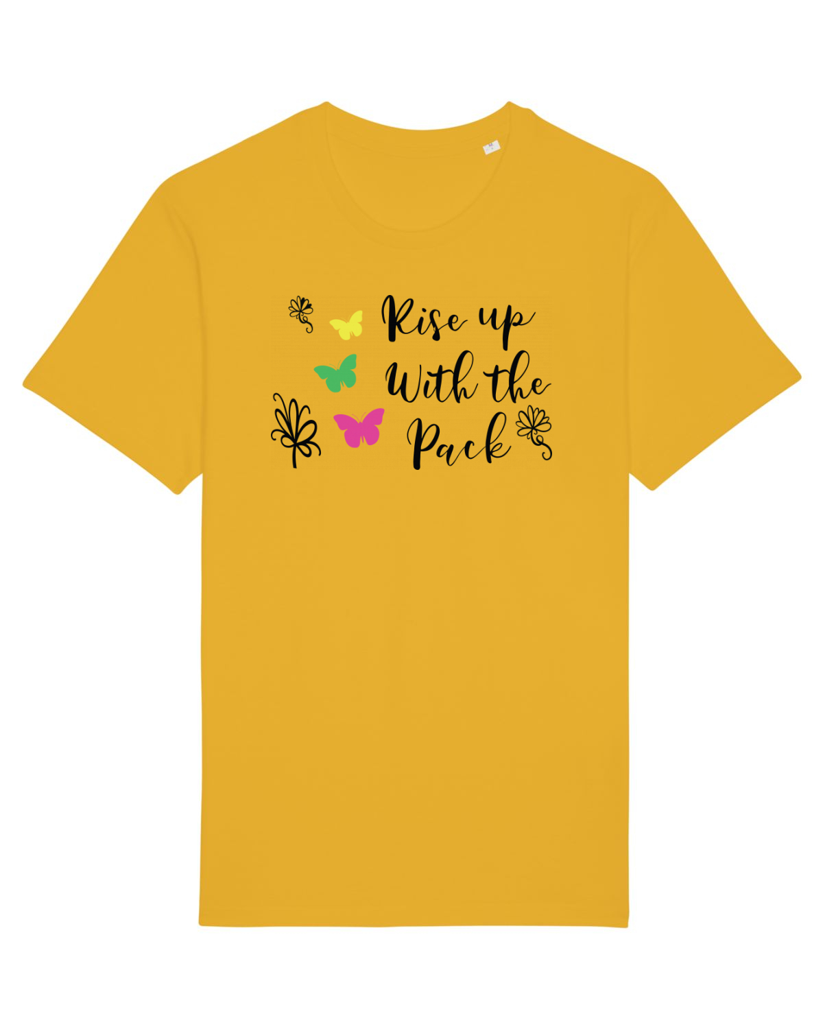 Tricou mânecă scurtă Unisex Rocker Spectra Yellow