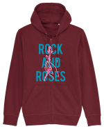 Rock and Roses Hanorac cu fermoar Unisex Connector