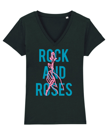 Rock and Roses Black