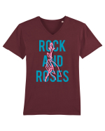 Rock and Roses Tricou mânecă scurtă guler V Bărbat Presenter