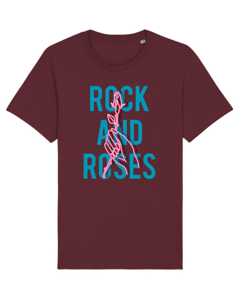 Rock and Roses Burgundy