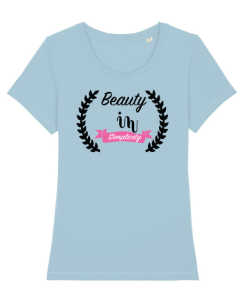 Beauty in Simplicity Sky Blue