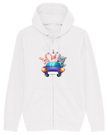 Animale Masina Mov White