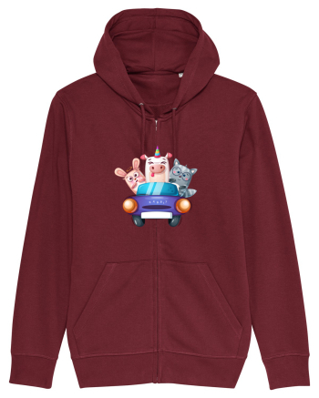 Animale Masina Mov Burgundy