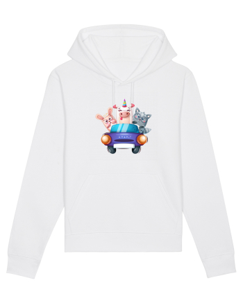 Animale Masina Mov White