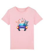 Animale Masina Mov Tricou mânecă scurtă  Copii Mini Creator