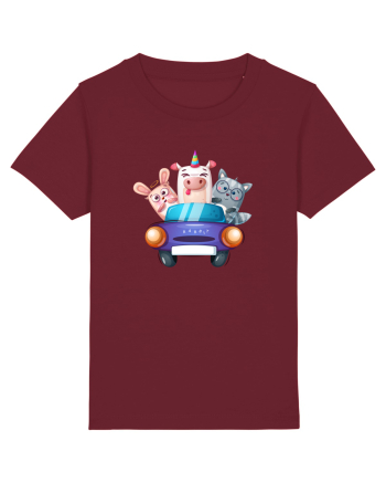 Animale Masina Mov Burgundy