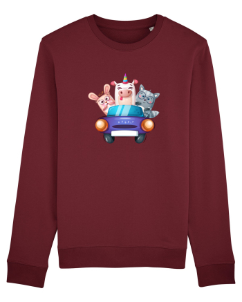 Animale Masina Mov Burgundy