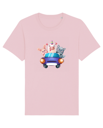 Animale Masina Mov Cotton Pink