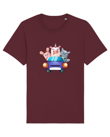 Animale Masina Mov Burgundy