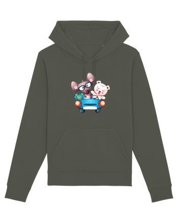 Animale Masina Albastra Khaki