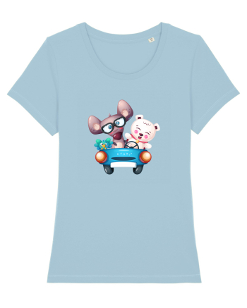 Animale Masina Albastra Sky Blue